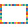 Store More® Large Book Pouches And Labels - Black With Neon Trim - Set Of 12