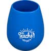 Teacher Off Duty Silicone Wine Glass