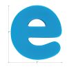 Excellerations® Lowercase Magnetic Letters Set - 40 Pieces