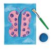 Colorations® Plastic Handle Jumbo Chubby Paint Brushes - Set of 12