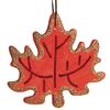 Colorations® Hanging Wood Leaves - Set of 12