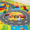 Excellerations® Wooden Play Trucks - Set of 8