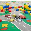 Excellerations® Wooden Play Trucks - Set of 8