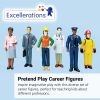 Excellerations® Pretend Play Career Figures - Set of 6