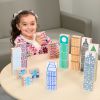 Excellerations® Wooden Skyscraper Blocks - 35 Pieces