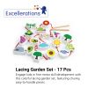 Excellerations® Chunky Lacing Garden Set - 17 Pieces