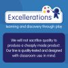 Excellerations® Brawny Tough Rainbow Parachute - 6'Dia.