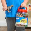 Excellerations® Dinosaur Bucket - Set of 31 Pieces
