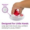 Colorations® Easy-Grip Stampers, Uppercase Alphabet - Set of 26
