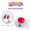 Colorations® Easy-Grip Stampers, Fruit and Vegetable - Set of 14