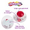 Colorations® Easy-Grip Stampers, Animals - Set of 14