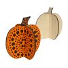 Colorations® Easy Build 3D Wood Pumpkin - Set of 6