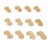 Colorations® Real Rolling Wooden Cars - Set of 12