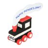 Colorations® Decorate Your Own Wooden Trains - Set of 12