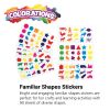 Colorations® Familiar Shapes Stickers - 90 Sheets
