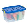 Large Storage Bin with Clip-Handle Lid