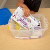 Large Storage Bin with Clip-Handle Lid