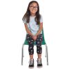 14" Stack Chair with Swivel Glides - 6 Pack - Green