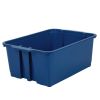 Really Good Stuff® Stacking Bins- 6 Pack - Navy Blue