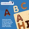 Excellerations® WoodWonders™ Alphabet Puzzles Natural - Set of 2