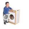 Excellerations® Sustainably Harvested Rubberwood Modern Washer