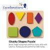 Excellerations® Shapes Chunky Puzzles