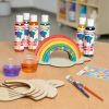 Colorations® Decorate Your Own Wooden Rainbow, Set of 6