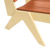 Excellerations® Natural Plywood Lounge Chair