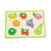 Wooden Flat Puzzles - Set of 6