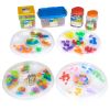 Excellerations® Classroom Clear Trays and Manipulatives - 874pcs