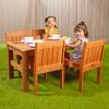 Environments Farm Table w/ 4 Chairs