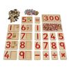 Learn Well® Number Trays and Loose Parts Set - 640 pieces