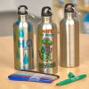 Colorations® Decorate Your Own Stainless Steel Water Bottles - Set of 6