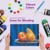 Colorations® Paraben-Free Tropical Acrylic Paint Set- 6 Colors