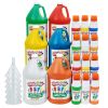 Colorations® Simply Washable Tempera Paint Gallon and Roll Set - 6 Colors