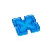 Excellerations® Translucent Jigsaw Connectors - 90 Pieces