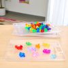 Excellerations® Translucent Sorting Jars w/ 4 Clear Trays