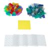 Excellerations® Translucent Building Bricks and 4 Baseplates Kit - 144pcs