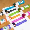 Colorations® Paraben-Free Simply Washable Tempera Paint Roller Set, 6 Colors