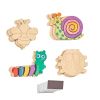 Colorations® Decorate Your Own Garden Friends Magnets