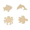 Colorations® Decorate Your Own Wooden Sea Life Ornaments