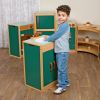 Excellerations® EverGrow™ Rubberwood Play Kitchen - Sink