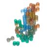 Excellerations® Earthtones Translucent Octagon Stackers - 60 Pieces