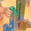 Excellerations® Earthtones Translucent Octagon Stackers - 60 Pieces