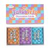 Really Good Stuff® Talk Trio Discussion Cards – Set of 150