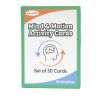 Really Good Stuff® Mind and Motion Cards – Set of 30