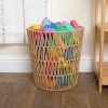 Discount School Supply® Large Round Paper Rope Storage Basket