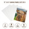 Colorations®11" X 14" Canvas Panels - Set of 6