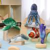 Excellerations® Realistic Plush Animals - Ocean Life Set of 5