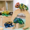 Excellerations® Realistic Plush Animals - Exotic Creatures Set of 4
